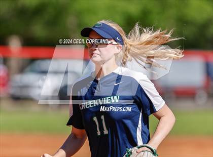 Thumbnail 1 in Creekview vs Richmond Hill (GHSA Slow-Pitch State Semifinal) photogallery.