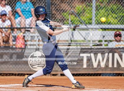 Thumbnail 3 in Creekview vs Richmond Hill (GHSA Slow-Pitch State Semifinal) photogallery.