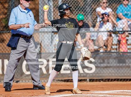 Thumbnail 2 in Creekview vs Richmond Hill (GHSA Slow-Pitch State Semifinal) photogallery.