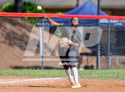 Thumbnail 3 in Creekview vs Richmond Hill (GHSA Slow-Pitch State Semifinal) photogallery.