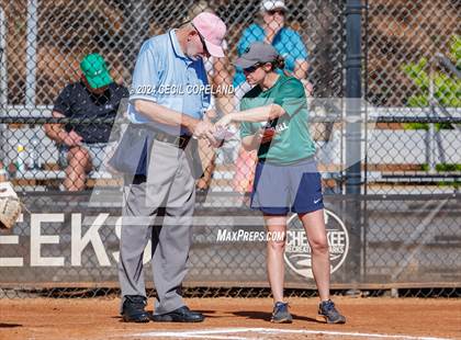 Thumbnail 2 in Creekview vs Richmond Hill (GHSA Slow-Pitch State Semifinal) photogallery.