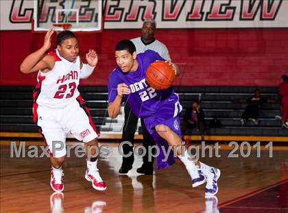 Thumbnail 3 in Horn [Dr. John] vs Denton (CFB Invitational) photogallery.