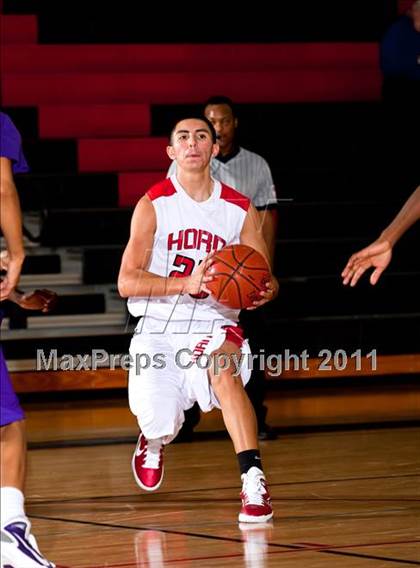 Thumbnail 2 in Horn [Dr. John] vs Denton (CFB Invitational) photogallery.