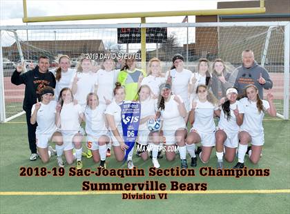 Thumbnail 3 in Summerville vs. Golden Sierra (CIF SJS D6 Final) photogallery.