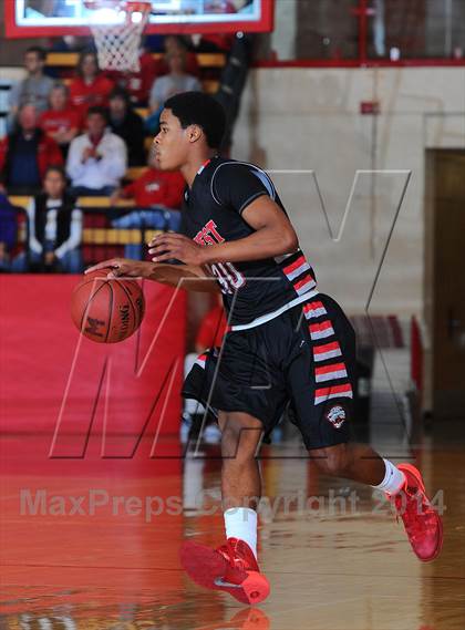 Thumbnail 3 in McPherson vs Blue Valley West (McPherson Invitational 5th Place) photogallery.
