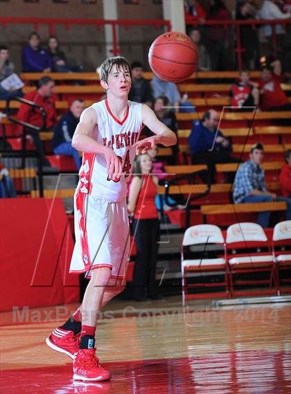 Thumbnail 3 in McPherson vs Blue Valley West (McPherson Invitational 5th Place) photogallery.