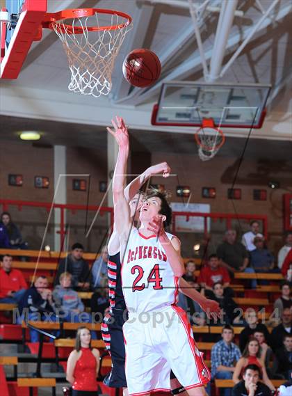 Thumbnail 1 in McPherson vs Blue Valley West (McPherson Invitational 5th Place) photogallery.