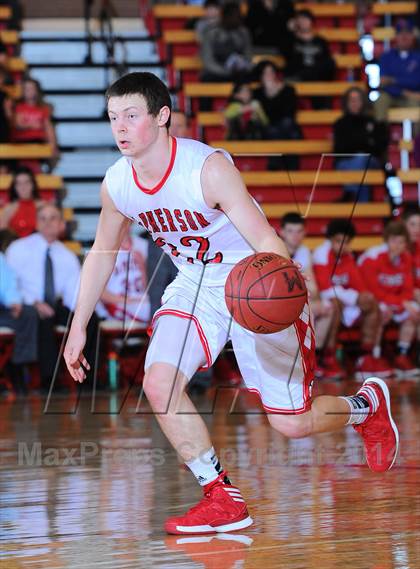 Thumbnail 2 in McPherson vs Blue Valley West (McPherson Invitational 5th Place) photogallery.