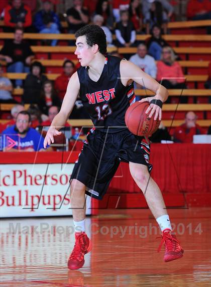 Thumbnail 1 in McPherson vs Blue Valley West (McPherson Invitational 5th Place) photogallery.