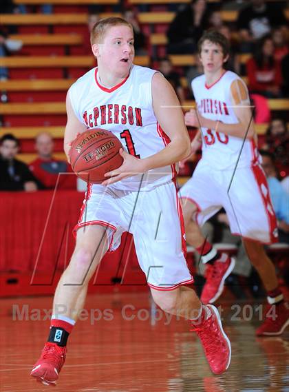 Thumbnail 1 in McPherson vs Blue Valley West (McPherson Invitational 5th Place) photogallery.