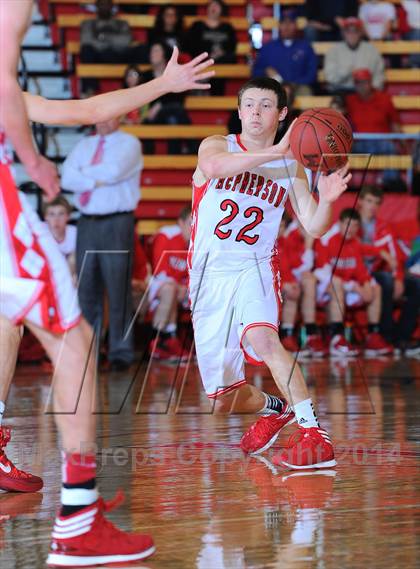 Thumbnail 3 in McPherson vs Blue Valley West (McPherson Invitational 5th Place) photogallery.