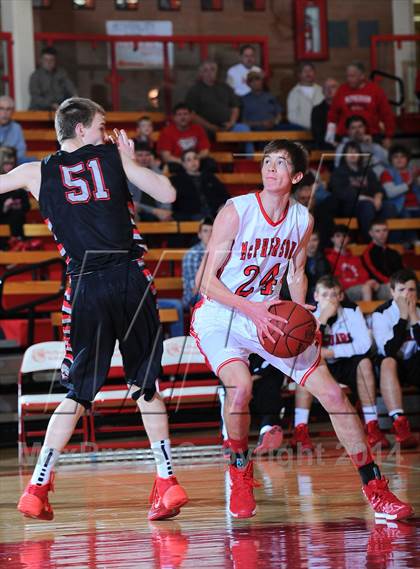Thumbnail 3 in McPherson vs Blue Valley West (McPherson Invitational 5th Place) photogallery.