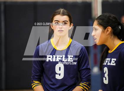 Thumbnail 2 in Rifle va Arapahoe (Dakota Ridge Varsity Tournament) photogallery.