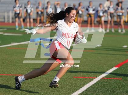 Thumbnail 2 in Mills vs Hillsdale (Burlingame HS) photogallery.