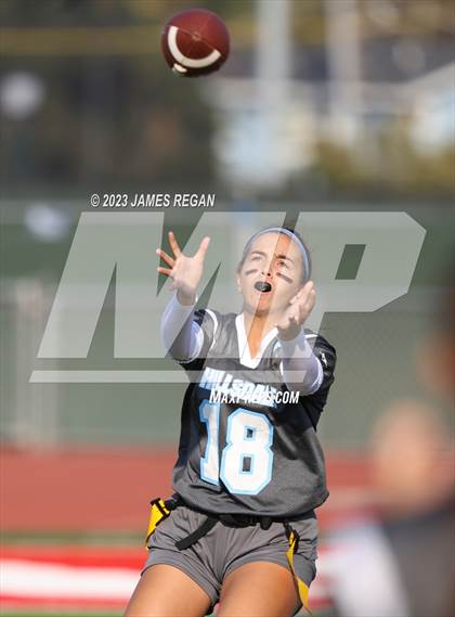 Thumbnail 2 in Mills vs Hillsdale (Burlingame HS) photogallery.
