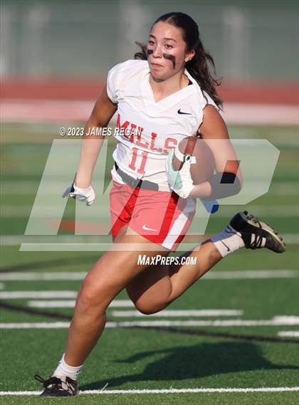 Thumbnail 2 in Mills vs Hillsdale (Burlingame HS) photogallery.
