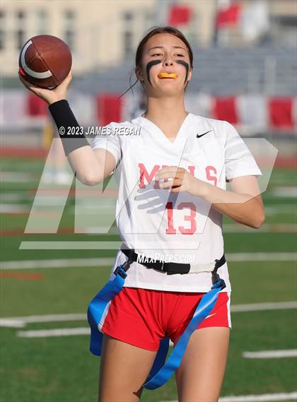 Thumbnail 2 in Mills vs Hillsdale (Burlingame HS) photogallery.