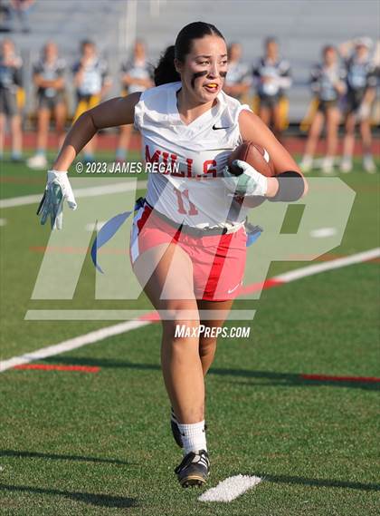 Thumbnail 1 in Mills vs Hillsdale (Burlingame HS) photogallery.