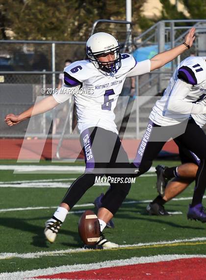 Thumbnail 2 in Northwest Christian vs. American Leadership Academy (AIA 3A Semifinal)  photogallery.