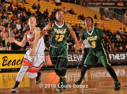 Thumbnail 2 in Long Beach Poly vs. Chaminade (CIF SoCal Regional Open Division Final) photogallery.