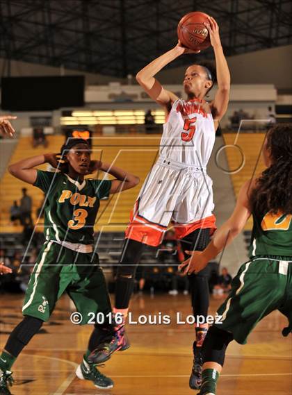 Thumbnail 3 in Long Beach Poly vs. Chaminade (CIF SoCal Regional Open Division Final) photogallery.