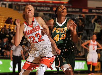 Thumbnail 3 in Long Beach Poly vs. Chaminade (CIF SoCal Regional Open Division Final) photogallery.