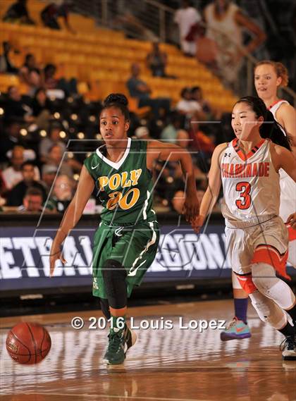 Thumbnail 2 in Long Beach Poly vs. Chaminade (CIF SoCal Regional Open Division Final) photogallery.