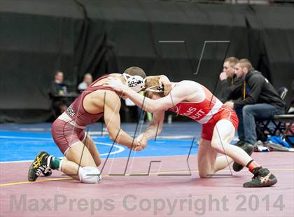 Thumbnail 3 in CHSAA State Wrestling Preliminaries (4A & 5A) photogallery.