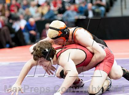 Thumbnail 1 in CHSAA State Wrestling Preliminaries (4A & 5A) photogallery.