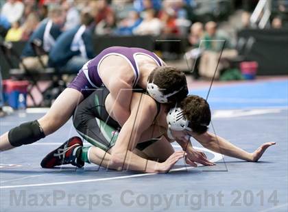 Thumbnail 1 in CHSAA State Wrestling Preliminaries (4A & 5A) photogallery.