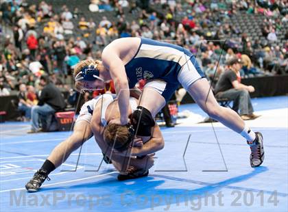 Thumbnail 1 in CHSAA State Wrestling Preliminaries (4A & 5A) photogallery.