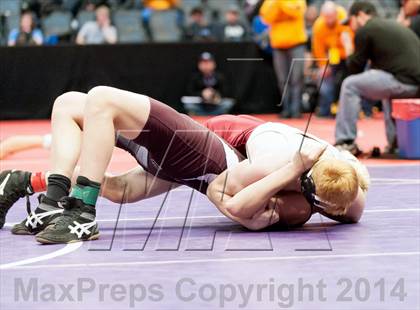 Thumbnail 3 in CHSAA State Wrestling Preliminaries (4A & 5A) photogallery.