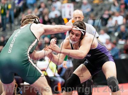Thumbnail 1 in CHSAA State Wrestling Preliminaries (4A & 5A) photogallery.