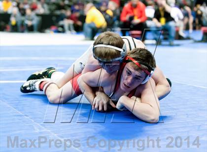 Thumbnail 2 in CHSAA State Wrestling Preliminaries (4A & 5A) photogallery.