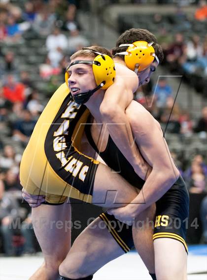 Thumbnail 2 in CHSAA State Wrestling Preliminaries (4A & 5A) photogallery.