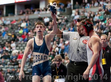 Thumbnail 1 in CHSAA State Wrestling Preliminaries (4A & 5A) photogallery.