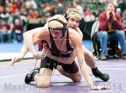 Thumbnail 2 in CHSAA State Wrestling Preliminaries (4A & 5A) photogallery.
