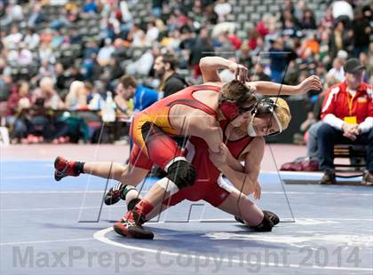 Thumbnail 2 in CHSAA State Wrestling Preliminaries (4A & 5A) photogallery.