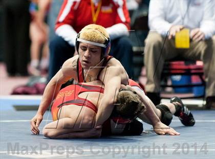 Thumbnail 1 in CHSAA State Wrestling Preliminaries (4A & 5A) photogallery.