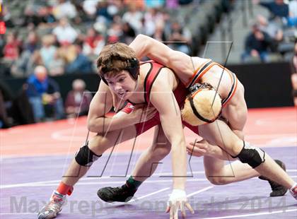 Thumbnail 2 in CHSAA State Wrestling Preliminaries (4A & 5A) photogallery.