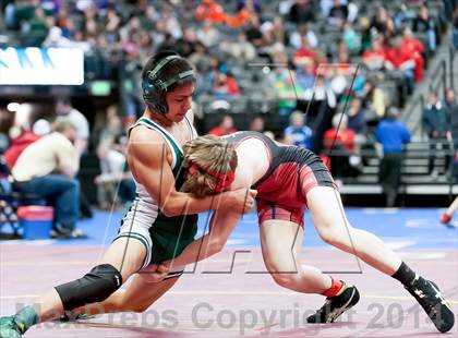 Thumbnail 3 in CHSAA State Wrestling Preliminaries (4A & 5A) photogallery.