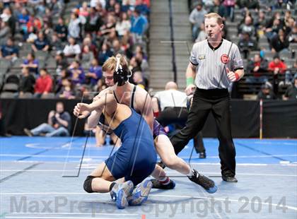 Thumbnail 2 in CHSAA State Wrestling Preliminaries (4A & 5A) photogallery.