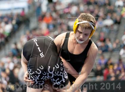 Thumbnail 3 in CHSAA State Wrestling Preliminaries (4A & 5A) photogallery.