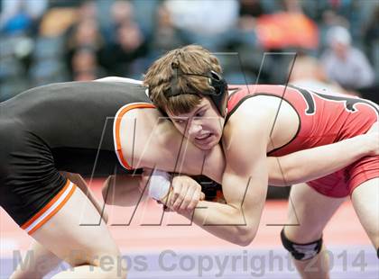 Thumbnail 1 in CHSAA State Wrestling Preliminaries (4A & 5A) photogallery.