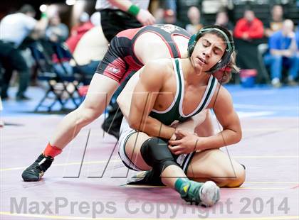 Thumbnail 1 in CHSAA State Wrestling Preliminaries (4A & 5A) photogallery.