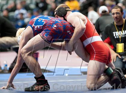 Thumbnail 1 in CHSAA State Wrestling Preliminaries (4A & 5A) photogallery.