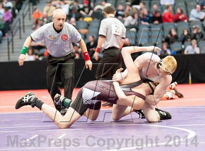 Thumbnail 1 in CHSAA State Wrestling Preliminaries (4A & 5A) photogallery.