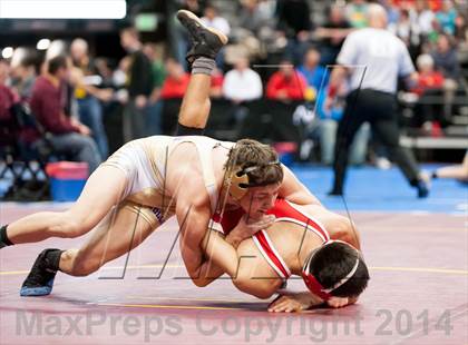 Thumbnail 3 in CHSAA State Wrestling Preliminaries (4A & 5A) photogallery.