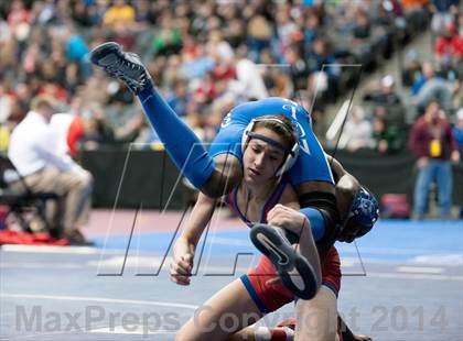 Thumbnail 3 in CHSAA State Wrestling Preliminaries (4A & 5A) photogallery.