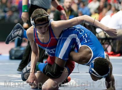 Thumbnail 3 in CHSAA State Wrestling Preliminaries (4A & 5A) photogallery.